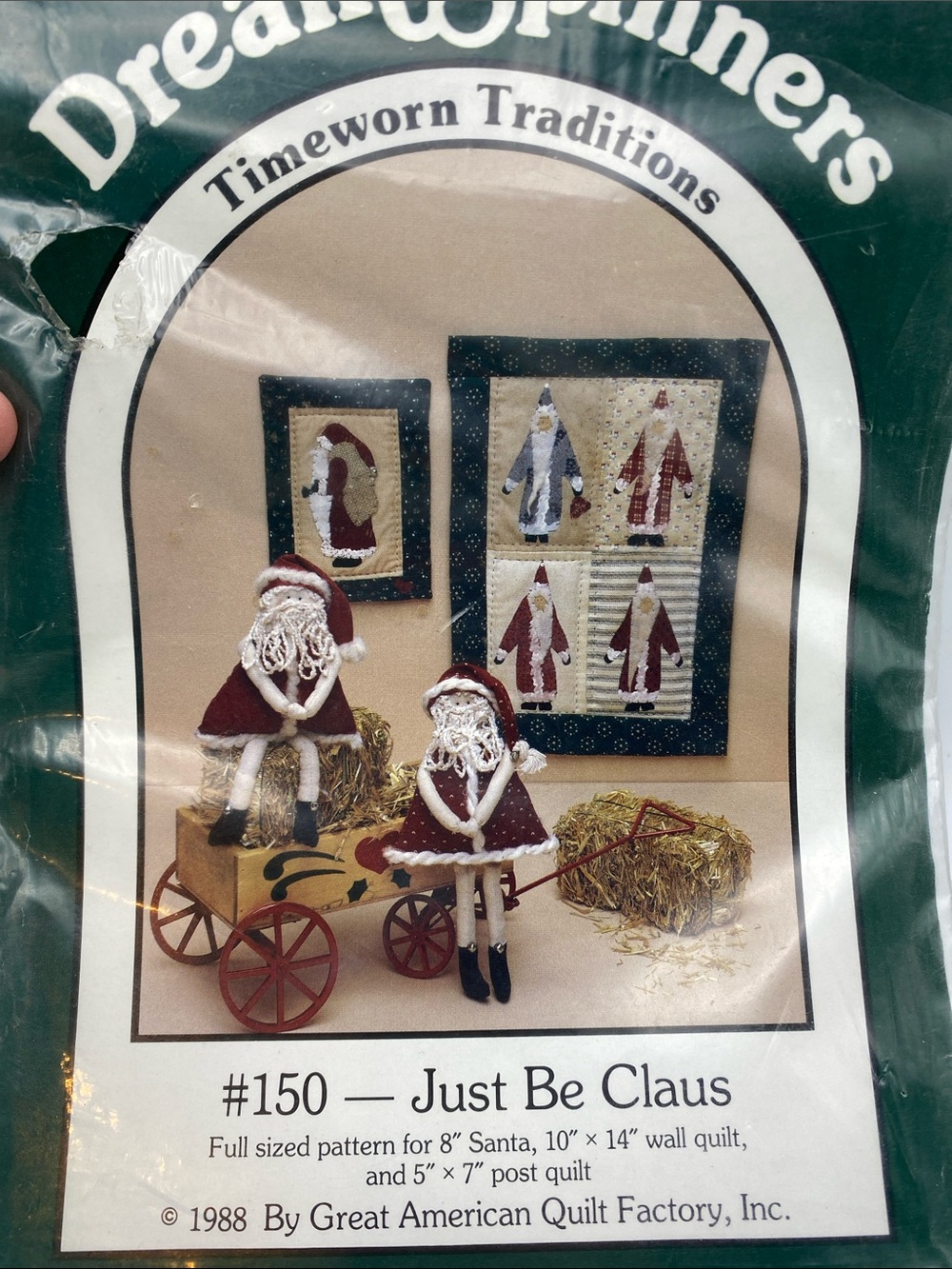 Santa Sewing Pattern Pack - Assorted Designs (4) NWT - Picture 8 of 8